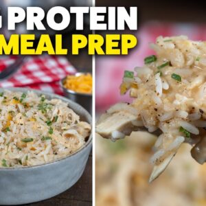 I've Been Eating This Chicken Rice EVERY WEEK (Slow Cooker Meal Prep)