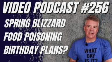 New Subscribers, Blizzard, Food Poisoning, Birthday Plans (Podcast #256)