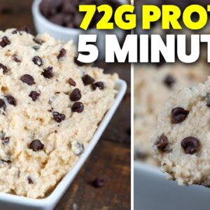 Stop Dieting! Eat This High Protein Cookie Dough Instead