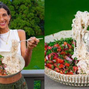 I Can’t Stop Eating This Raw Vegan Fettuccine 😭 (My Favorite Sauce)