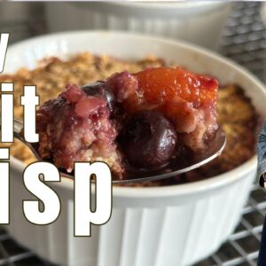 Best Fruit Crisp Recipe, Simple and Delicious! Easy Fruit Crisp to make at Home!